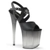 Pleaser Flamingo-822T Strappy 8" Platform Heels High Heels