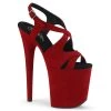Pleaser Flamingo-831FS Strappy 8" Platform Heels