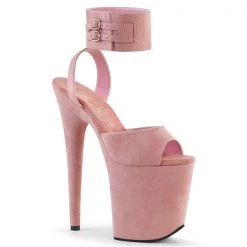 Pleaser Flamingo-891 Faux Suede Platform Sandals High Heels