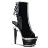 Pleaser Illusion-1018 Open Toe Ankle Boots