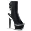 Pleaser Illusion-1018 Open Toe 6 1/2" Ankle Boots 2 Pleaser Illusion-1018 Open Toe 6 1/2" Ankle Boots