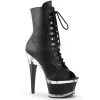 Pleaser Illusion-1021 Open Toe 6 1/2" Ankle Boots 1 Pleaser Illusion-1021 Open Toe 6 1/2" Ankle Boots