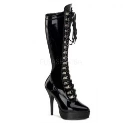 Devious Indulge-2024 Lace-up 5" Knee High Boots