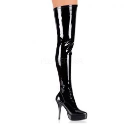 Devious Indulge-3000 Stretch 5" Thigh High Boots