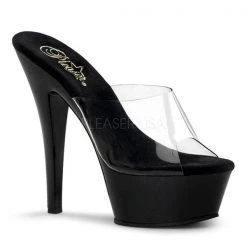 Pleaser Kiss-201 High Heel 6" Platform Slide Sandals