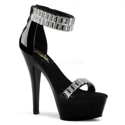 Pleaser Kiss-269RS Ankle Cuff 6" Platform Heels