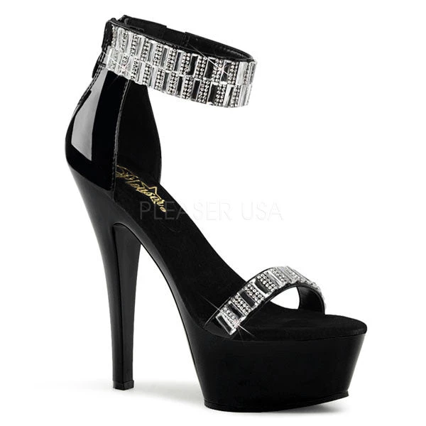 Pleaser Kiss-269RS Ankle Cuff 6" Platform Heels 3 Pleaser Kiss-269RS Ankle Cuff 6" Platform Heels