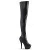 Pleaser Kiss-3000 6" Stiletto Heel Thigh High Boots 2 Pleaser Kiss-3000 6" Stiletto Heel Thigh High Boots