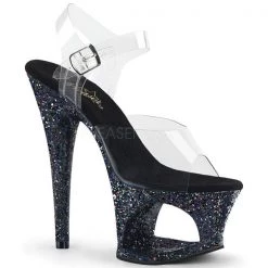 Pleaser Moon-708LG 7" High Heel Platform Sandal