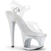Pleaser Moon-708MG 7" Glitter Platform Heels High Heels