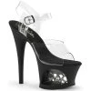 Pleaser High Heels Moon-708SK Stiletto Heel Platform Sandal