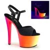 Pleaser Rainbow-309UV Platform Sandal
