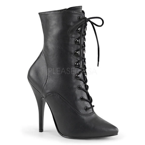 Pleaser Boots Seduce-1020 Stiletto Heel Ankle Boot 3 Pleaser Boots Seduce-1020 Stiletto Heel Ankle Boot