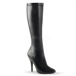 Pleaser Boots Seduce-2000 Stiletto Heel Knee Boot
