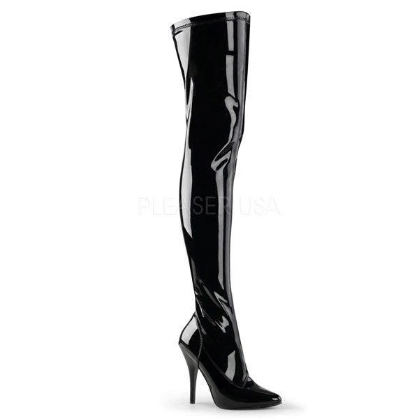 Pleaser Boots Seduce-3000 Thigh High Boot 3 Pleaser Boots Seduce-3000 Thigh High Boot