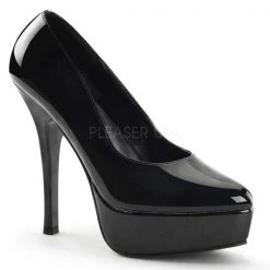 Devious High Heels Indulge-520 Pointed Toe 5" Platform Pumps