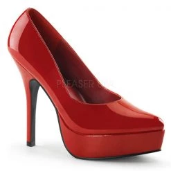Devious High Heels Indulge-520 Pointed Toe 5" Platform Pumps
