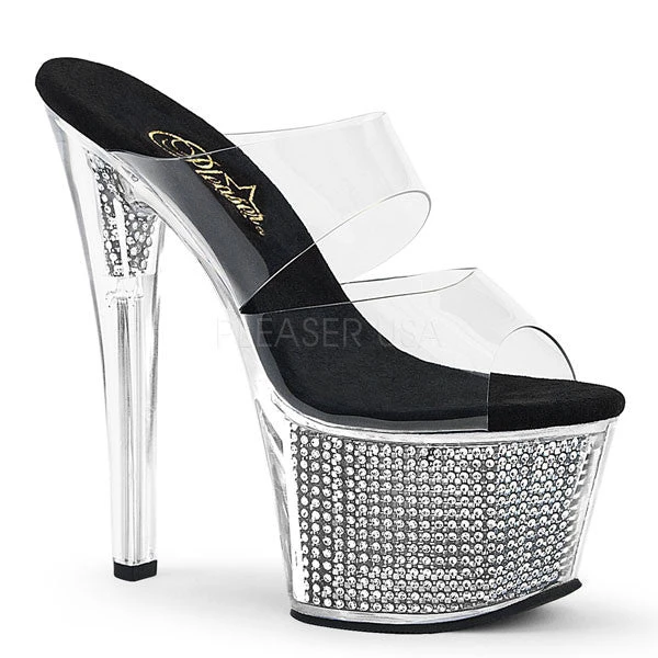 Pleaser Sky-302SRS High Heel Platform Slide 3 Pleaser Sky-302SRS High Heel Platform Slide