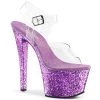 Pleaser Sky-308LG Glitter Platform Heels High Heels