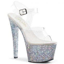 Pleaser Sky-308LG Stiletto Heel Platform Sandal High Heels