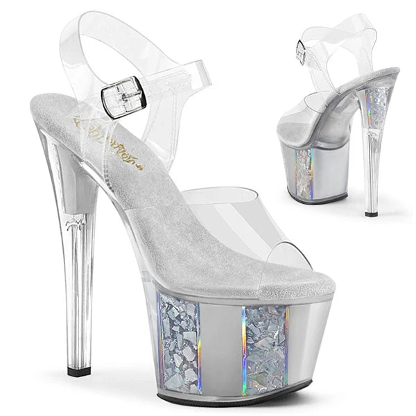 Pleaser Sky-308OF High Heel Platform Sandals 4 Pleaser Sky-308OF High Heel Platform Sandals