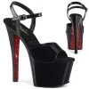 Pleaser Sky-309CRS 7" Rhinestone Platform Heels