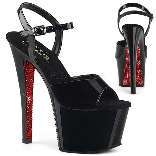 Pleaser High Heels Sky-309CRS Rhinestone Platform Heels 4 Pleaser High Heels Sky-309CRS Rhinestone Platform Heels