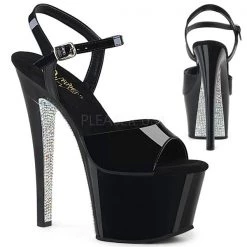 Pleaser High Heels Sky-309CRS Rhinestone Platform Heels