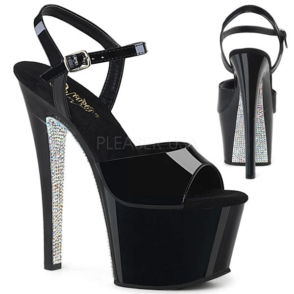 Pleaser High Heels Sky-309CRS Rhinestone Platform Heels 3 Pleaser High Heels Sky-309CRS Rhinestone Platform Heels
