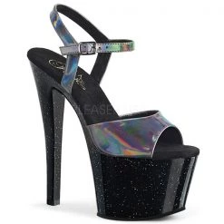Pleaser Platform Sandals Sky-309HG Holographic Platform Heels