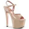 Pleaser Sky-309TT Nude Patent Platform Heels 1 Pleaser Sky-309TT Nude Patent Platform Heels