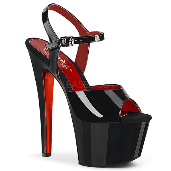 Pleaser Sky-309TT High Heel Platform Sandals Pleaser Shoes 3 Pleaser Sky-309TT High Heel Platform Sandals Pleaser Shoes