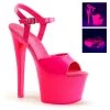 Pleaser Sky-309UV Neon Platform Sandal High Heels
