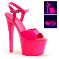 Pleaser Sky-309UV Neon Platform Sandal High Heels