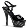 Pleaser High Heels Stardust-609 Platform Sandal 2 Pleaser High Heels Stardust-609 Platform Sandal