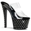 Pleaser Stardust-702 Platform Slide Sandals