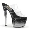 Pleaser Stardust-702T Platform Slide Sandals
