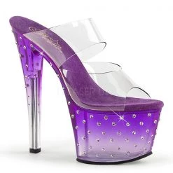 Pleaser Sandals Stardust-702T Platform Slide