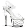 Pleaser Stardust-708 Platform Sandal High Heels
