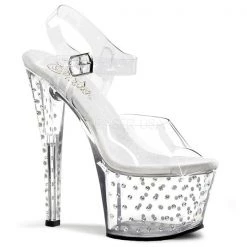 Pleaser Stardust-708 Platform Sandal High Heels