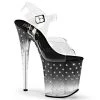 Pleaser High Heels Stardust-808T Platform Sandal 2 Pleaser High Heels Stardust-808T Platform Sandal