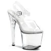 Pleaser Platform Sandals Taboo-708 Clear Platform Sandal 1 Pleaser Platform Sandals Taboo-708 Clear Platform Sandal