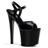 Pleaser Taboo-709 Ankle Strap 7" Platform Heels