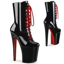 Pleaser Xtreme-1020TT Lace-up 8" Platform Boots
