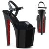 Pleaser Platform Sandals Xtreme-809CRS Rhinestone Platform Heels