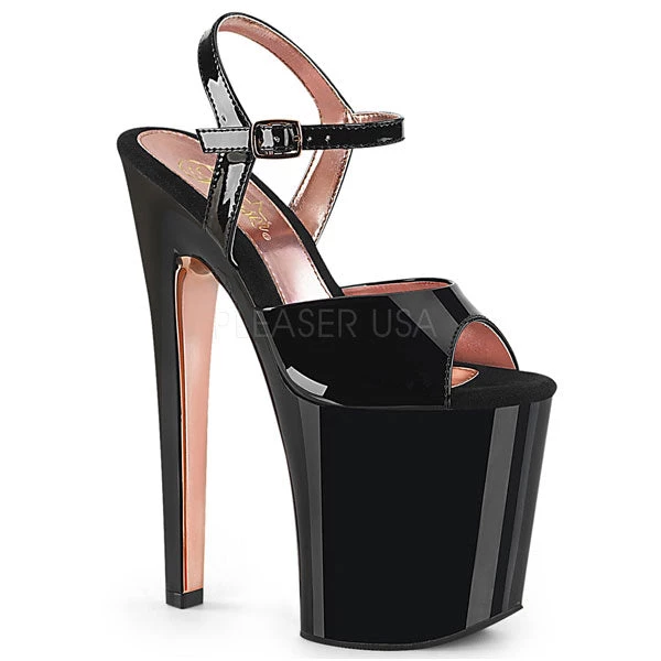 Pleaser Xtreme-809TT 8" Platform Heels 3 Pleaser Xtreme-809TT 8" Platform Heels