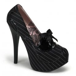 Bordello Shoes Teeze-01 Stiletto Heel Platform Pump