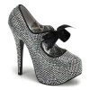 Bordello Shoes Teeze-04R Rhinestone Platform Pump By Bordell High Heels 2 Bordello Shoes Teeze-04R Rhinestone Platform Pump By Bordell High Heels