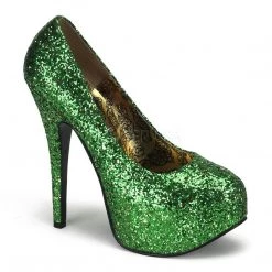 Bordello Shoes Teeze-06G High Heel Glitter Pump High Heels