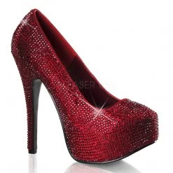 Bordello Shoes Teeze-06R Rhinestone Platform Pumps High Heels 27 Bordello Shoes Teeze-06R Rhinestone Platform Pumps High Heels